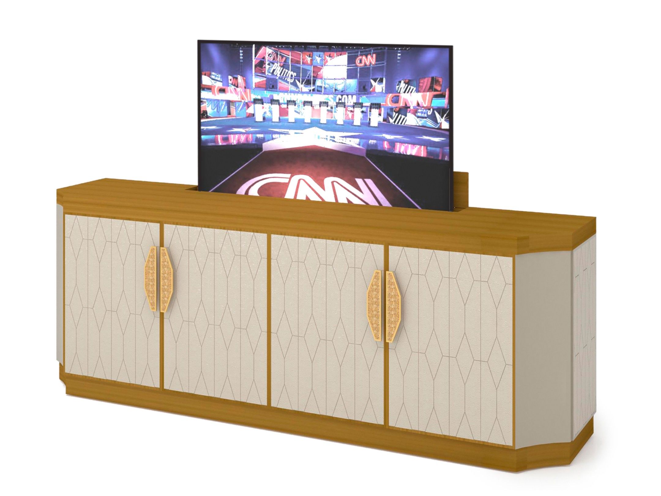 Шкаф для телевизора с распашными дверцами Sicis ARCH-00018371