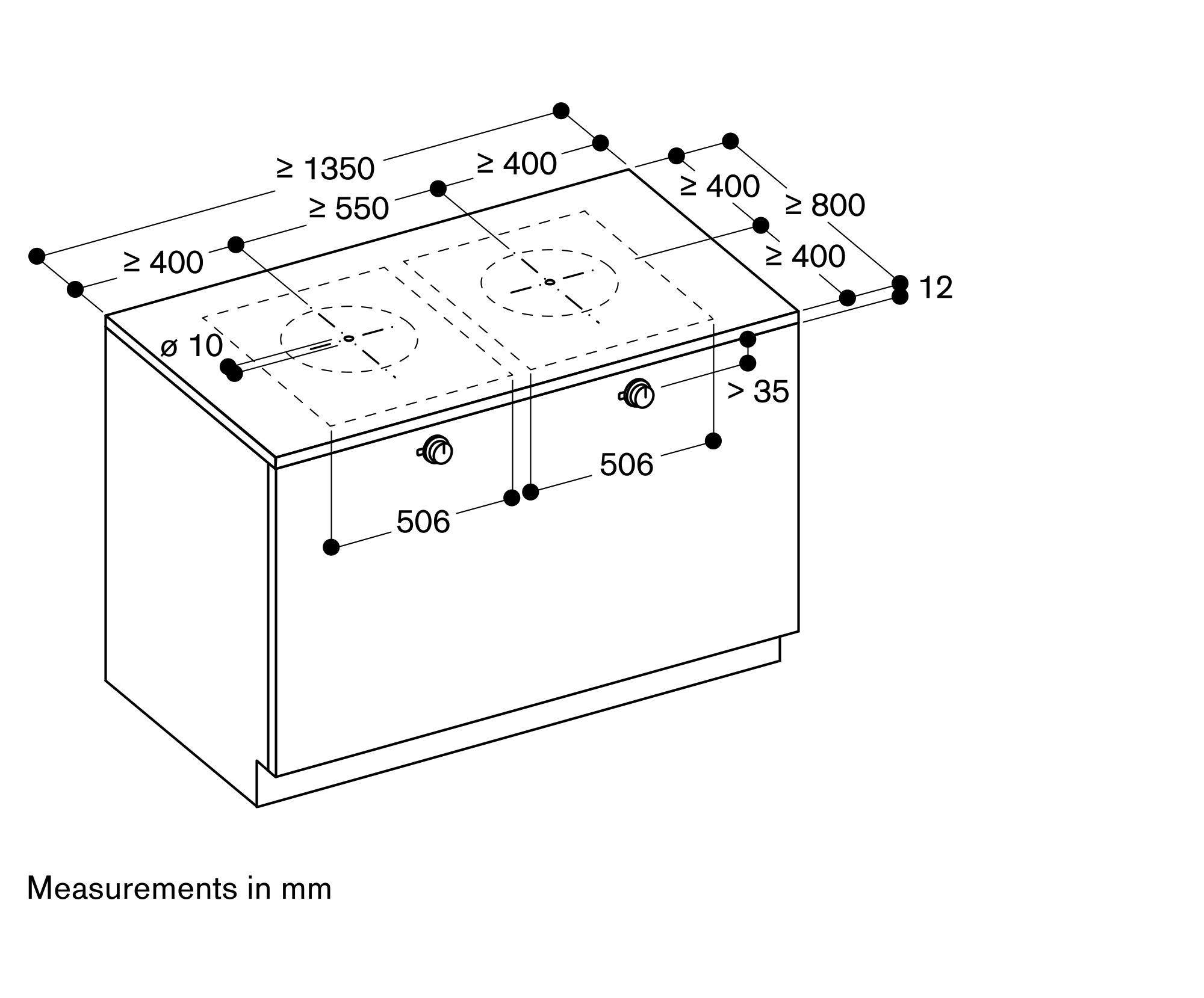 Индукционная плита под столешницей GAGGENAU серия 400 ARCH-00085368 - Вид №10