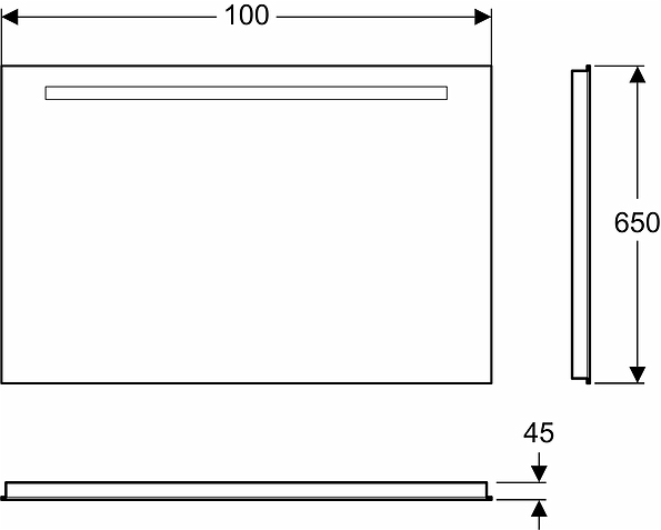 44774 IFO Option зеркало, с верхней подсветкой  - Вид №3