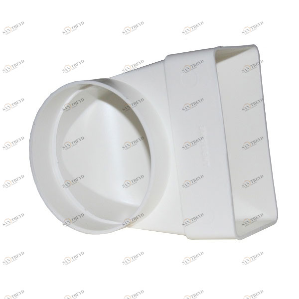 Переход ПВХ с поворотом на 90гр.(100/204х60) Santreyd sun-id-682952