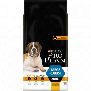 Т0054719 Корм для собак для крупных пород с мощным телосложением, курица сух. 14 кг Pro Plan