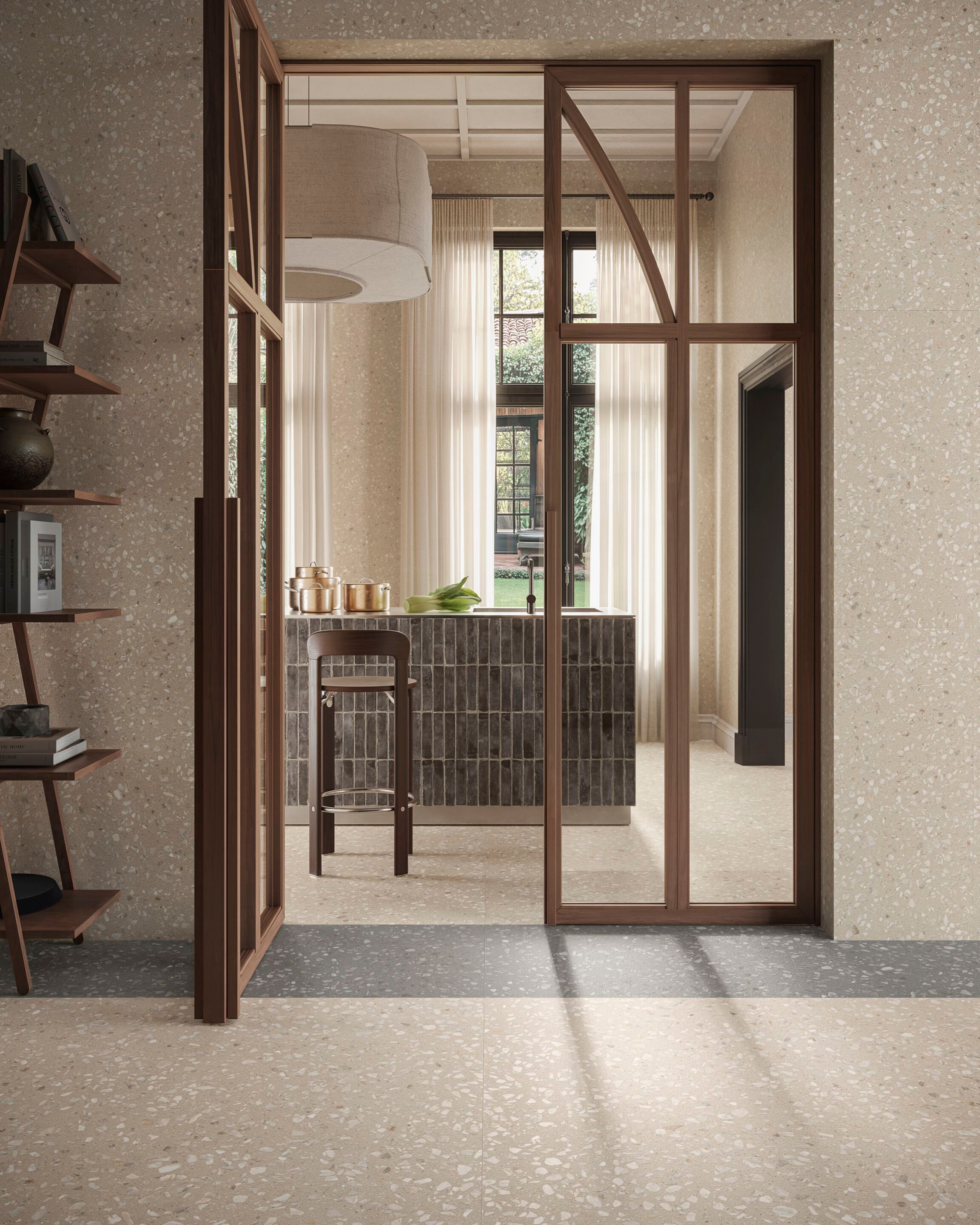 Пол / керамогранит с эффектом Венецианского терраццо CERAMICA SANT'AGOSTINO Glow ARCH-00152761 - Вид №2