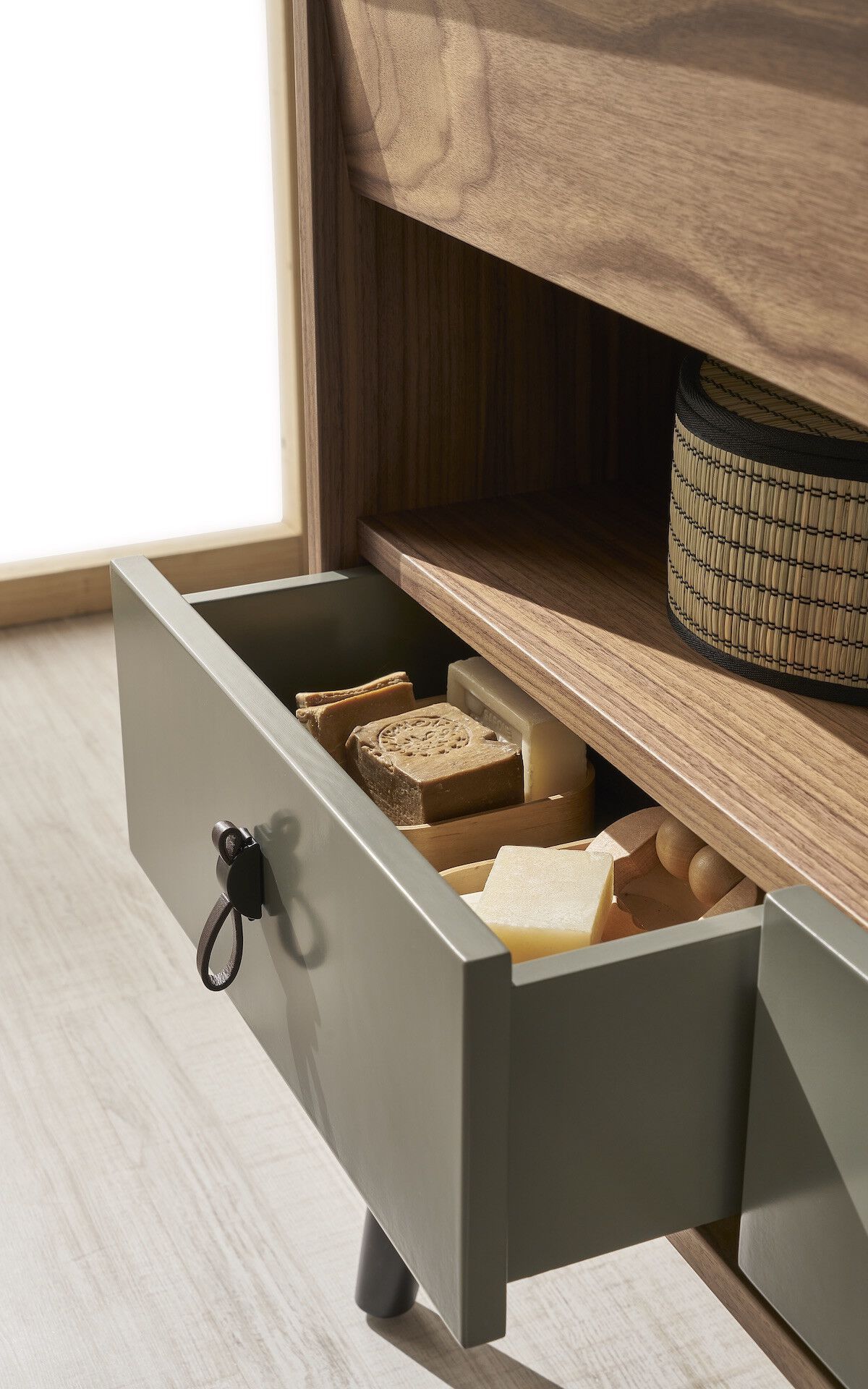 Напольный умывальник с ящиками Gaia Mobili Contemporary ARCH-00014275