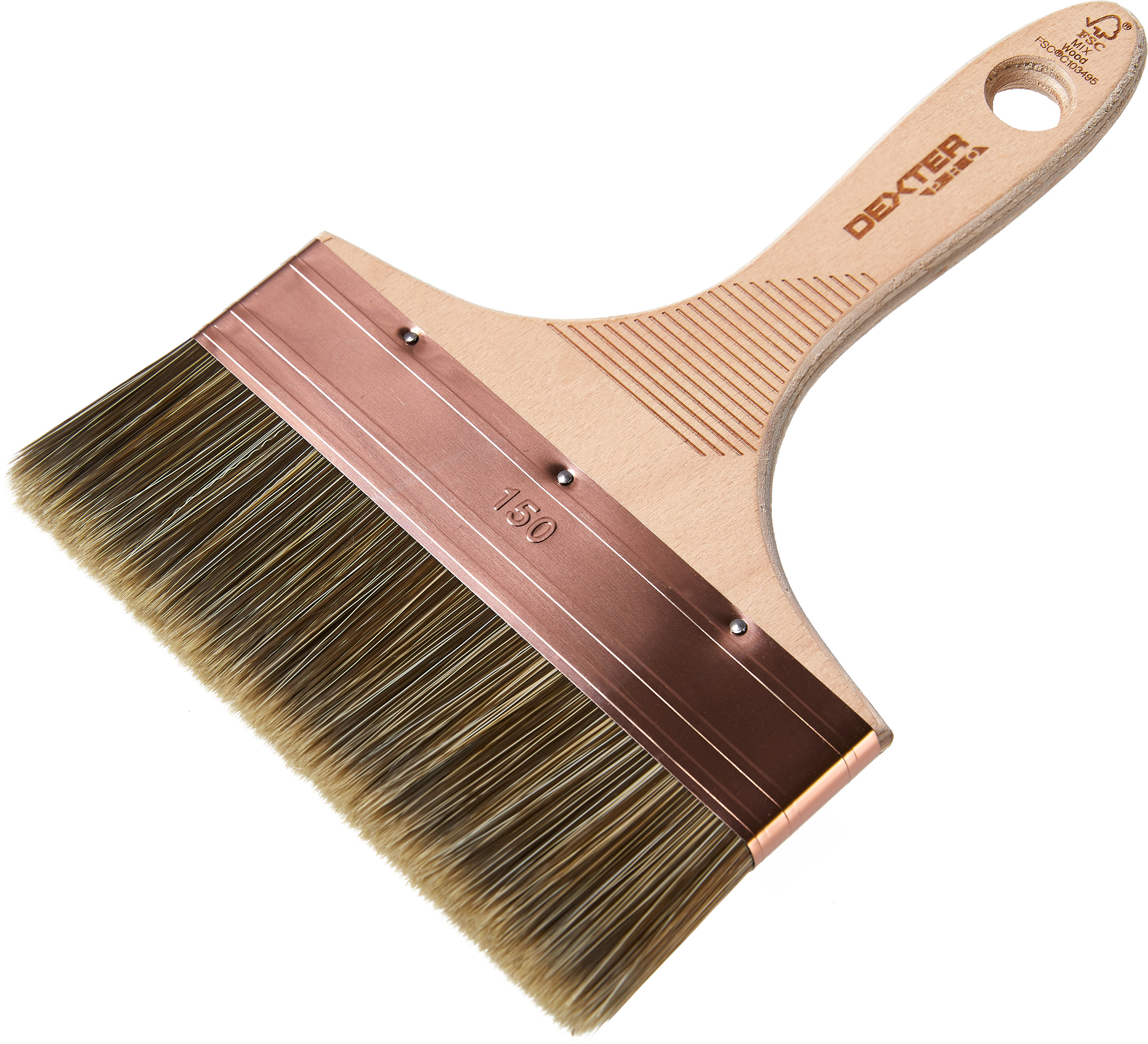 Кисть Dexter PRO 150 мм для профессионального нанесения лаков и масел 82798211