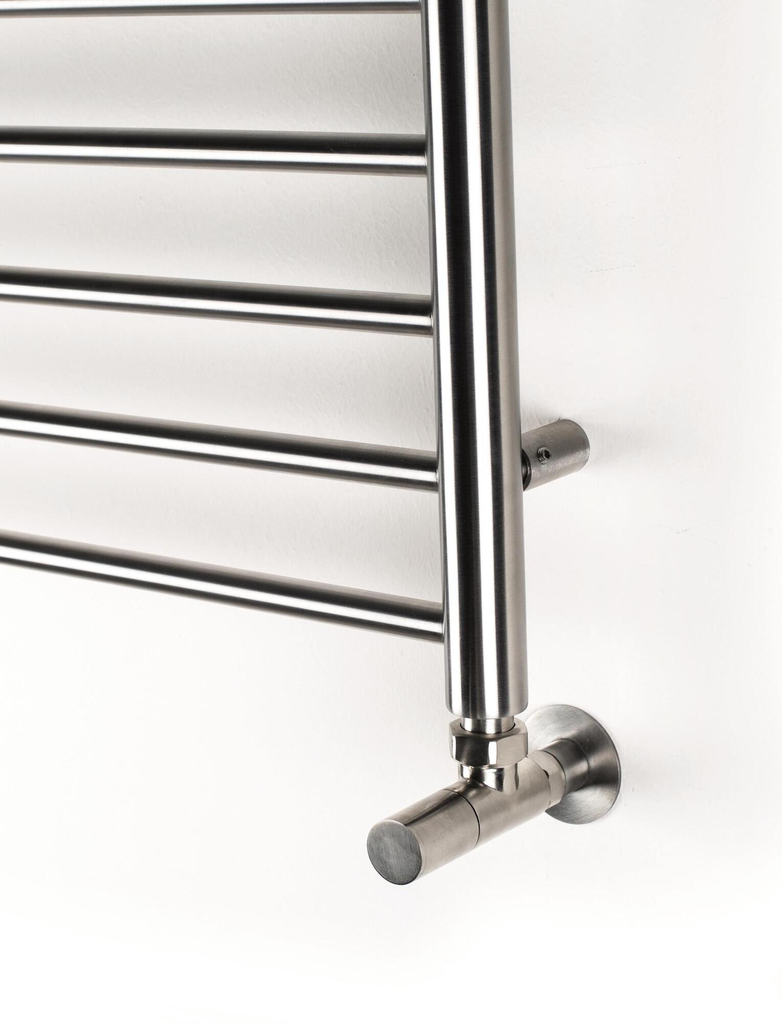 Полотенцесушитель Hammam LARIS Stainless steel  комбинированный; электрический или водяной Сталь  - Вид №11