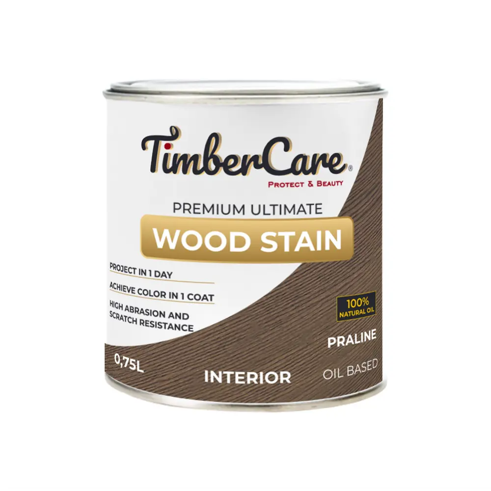 90681600 Масло тонирующее TimberCare 350034 цвет коричневый 0.75 л STLM-0335975