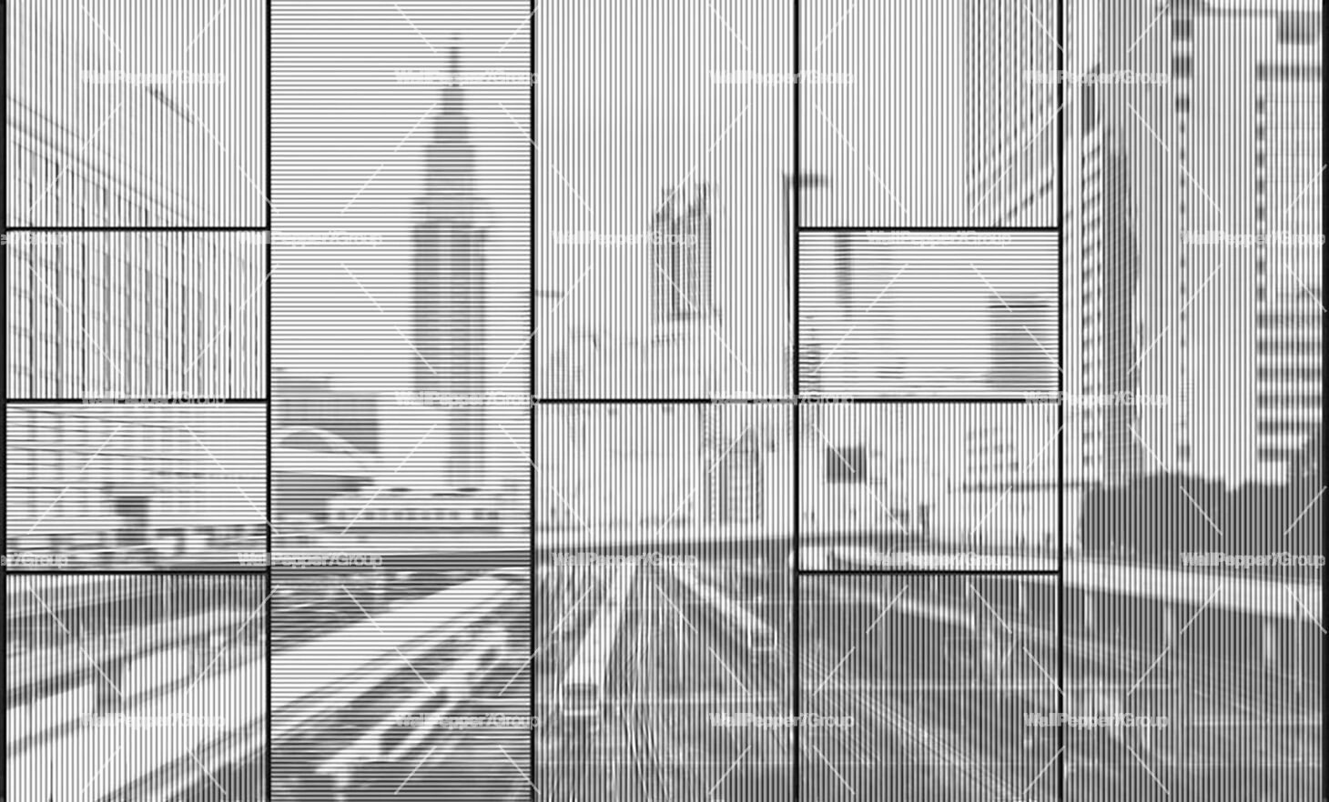 Carta da parati moderna, PVC free, eco-friendly, lavabile WallPepper Moderna-DATE ARCH-00102335 - Вид №2