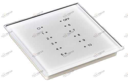 GIDROLOCK Выносной блок радиоприемника для беспроводных датчиков протечки воды WSR, белый