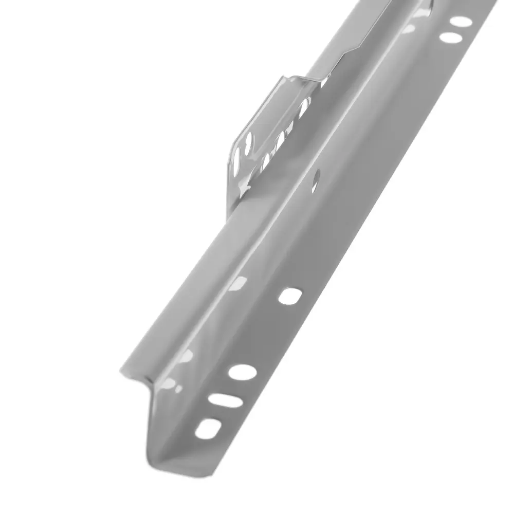 Направляющие роликовые DS 03W.1 500 мм, металл/пластик, цвет белый BOYARD STLM-2144651 - Вид №1