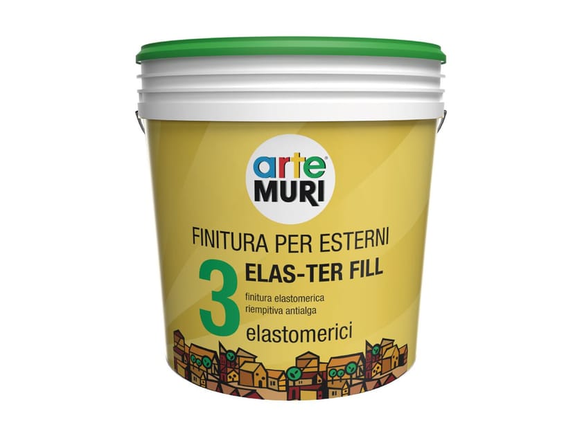 Эластомерная отделка с наполнителем против водорослей Fornaci Calce Grigolin arteMURI ARCH-00079154