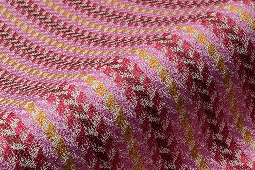 Aldeco Полосатая обивочная ткань Bloom sun-id-1345089 - Вид №2