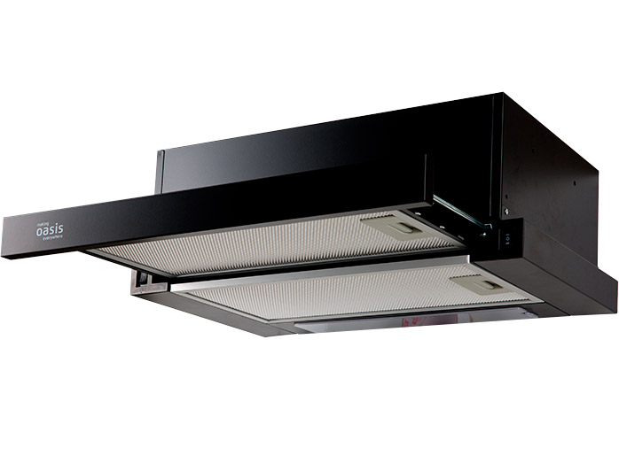 8166196 Вытяжка телескопическая Oasis UV-50B черный STDN-0130026 - Вид №3