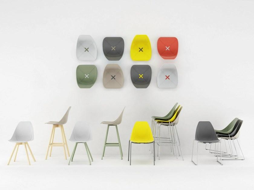 ALMA DESIGN Санный стул из полипропилена X chair 1081 - Вид №5