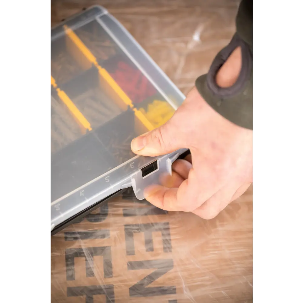 Органайзер Stanley Essential 11 для мелочей 4.6х27.2х18.9 см, цвет чёрный/жёлтый STLM-2052649 - Вид №2