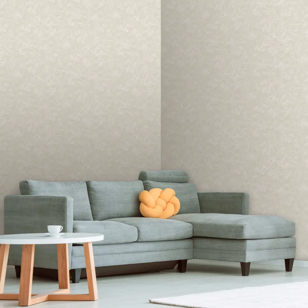 Обои флизелиновые Euro Decor Dove бежевые 1.06 м 7057-01 STLM-2005332 - Вид №3