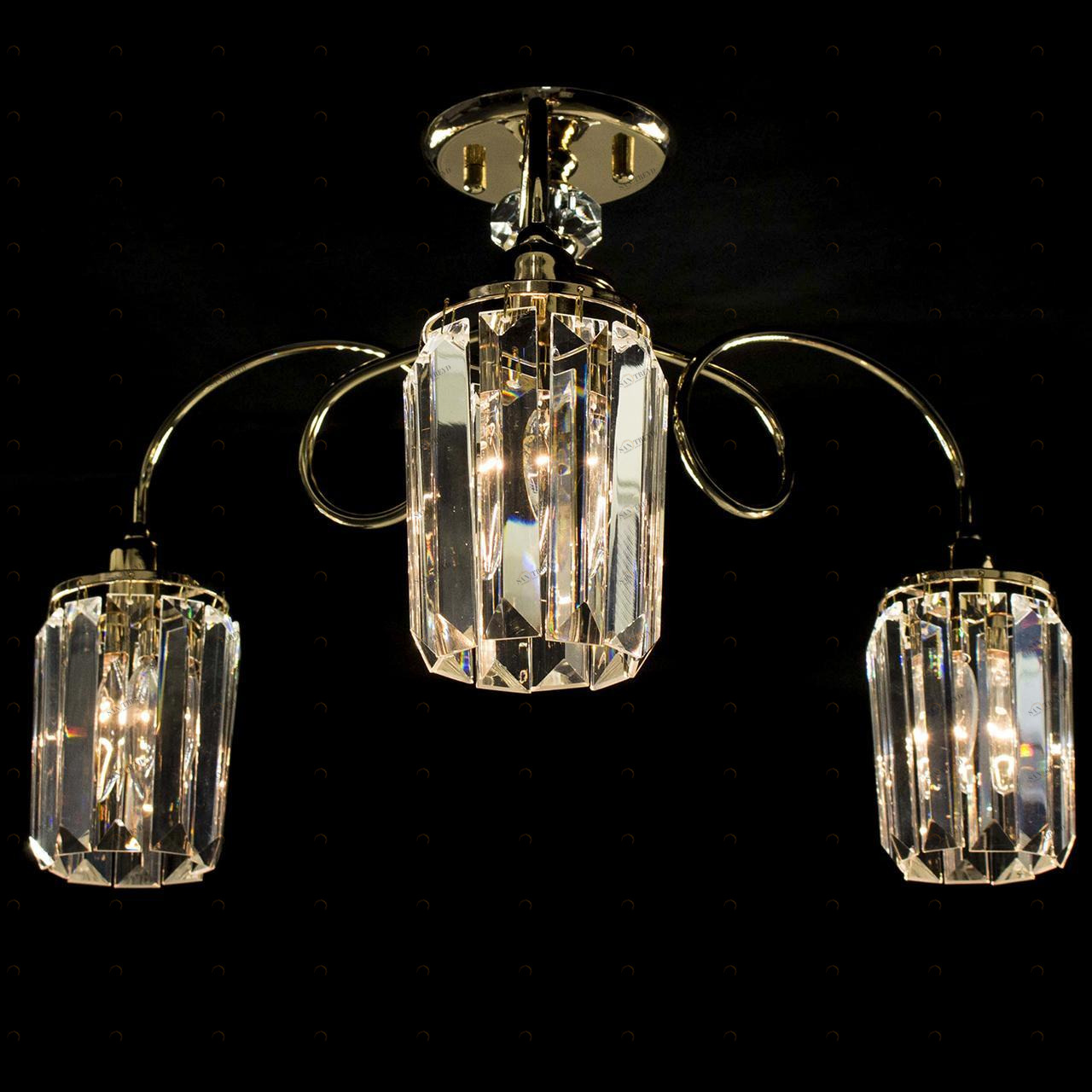 Потолочная люстра Citilux Синди CL330132 CITILUX СИНДИ ЗОЛОТО 183106 Золотой 