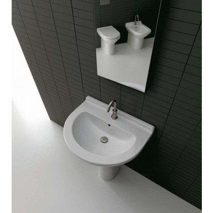 42095 Накладная раковина на столешницу  овальная  Due Santreyd - Вид №3