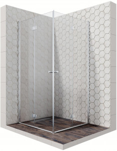 Душевое ограждение Ambassador Diamond 12011109 (900x900x2000), 1 место