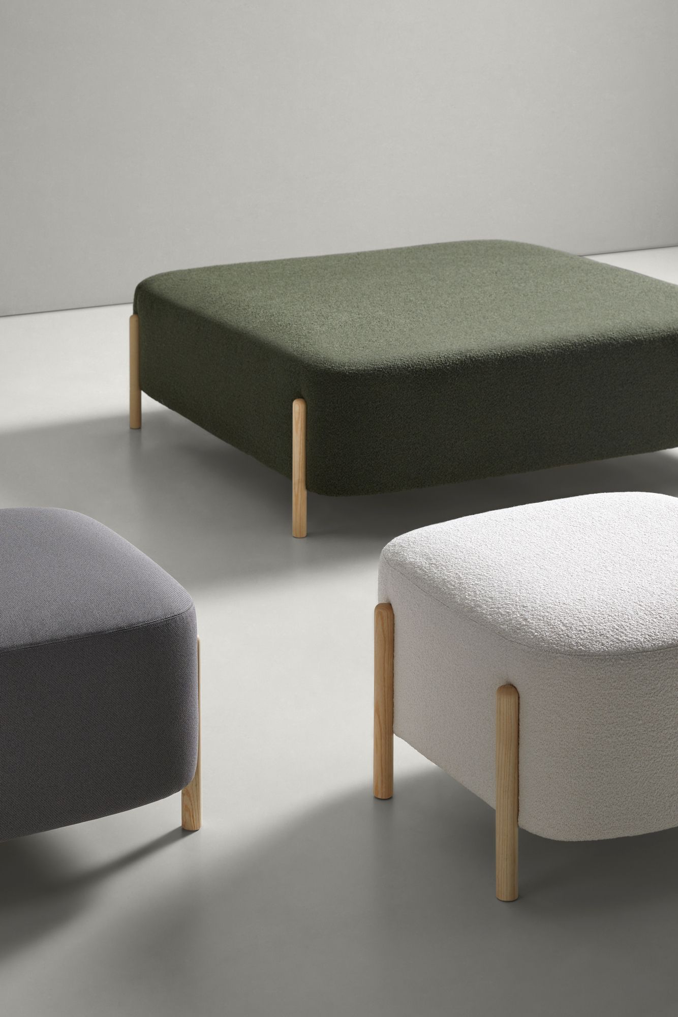 Мягкая скамейка из ткани Blasco&Vila RC Wood ARCH-00010880 - Вид №9