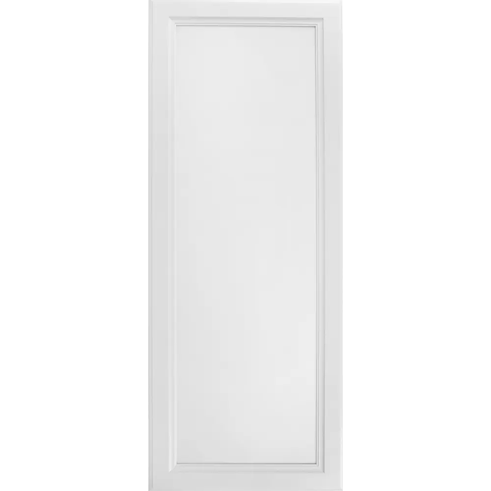 Фасад-витрина кухонного шкафа Реш 39.7x102.1 см Delinia ID МДФ цвет белый STLM-2100924 - Вид №1