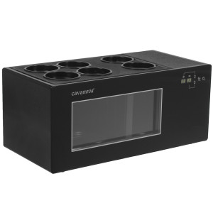 8192694 Винный шкаф Cavanova OW6CD черный