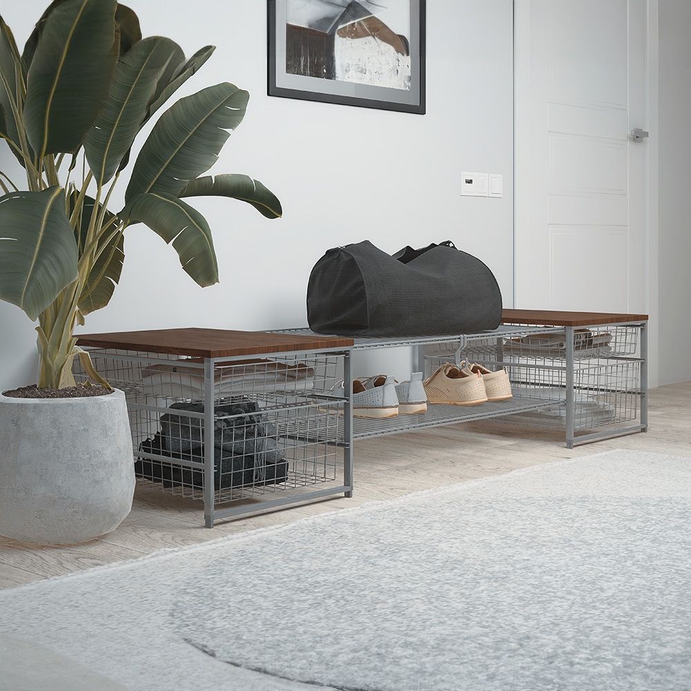 Комплекты для прихожей , 1815х365х565 мм, серый LJPS0577 Public Steel Россия 