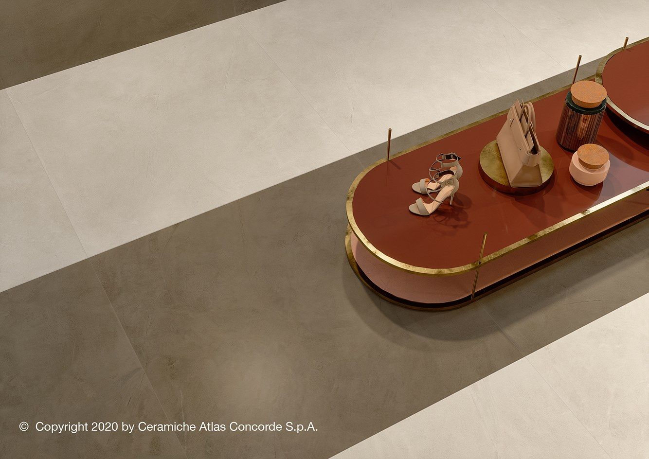 Пол из керамогранита с эффектом смолы Atlas Concorde ARCH-00028612 - Вид №29