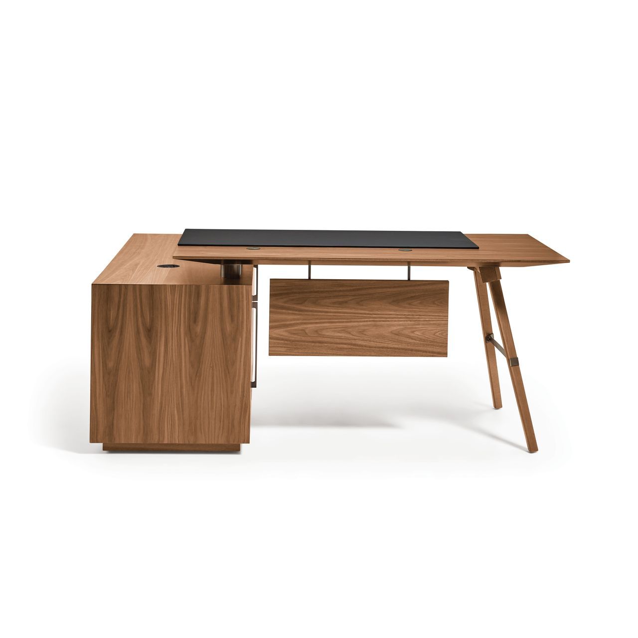 Деревянный прямоугольный стол со встроенной полкой Hurtado Evolution ARCH-00105813 - Вид №1