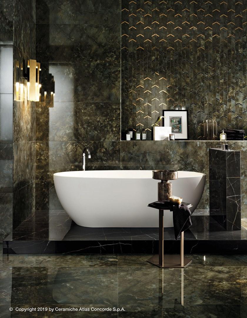 Atlas Concorde Белая плитка для стен с эффектом мрамора Marvel dream sun-id-1460935 - Вид №31