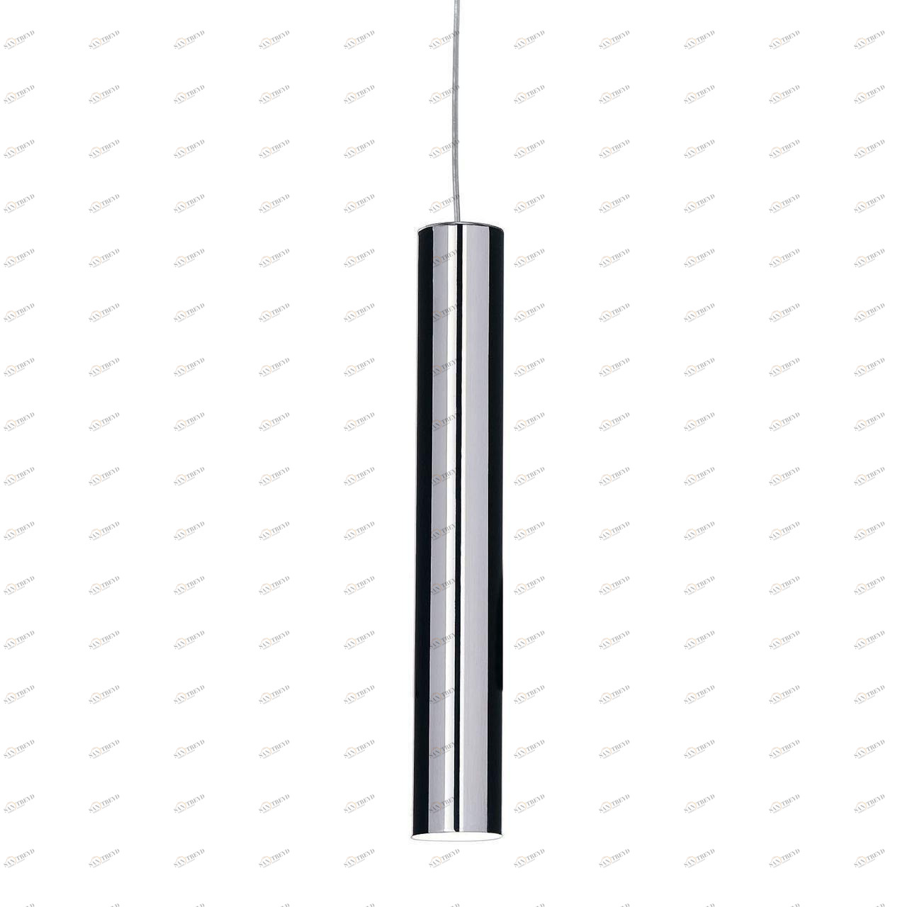 Подвесной светодиодный светильник Ideal Lux Ultrathin SP1 Small Round Cromo IDEAL LUX ULTRATHIN 275711 Хром 