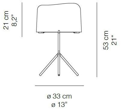 Quadrifoglio Настольная лампа из стекловолокна Ola sun-id-1503966 - Вид №2