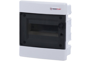 16436590 Встраиваемый распределительный щит 4-8 автоматов IP40 - U4C 30542 Tehnoplast