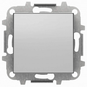 Лицевая панель ABB Sky заглушка серебристый алюминий 2CLA850000A1301
