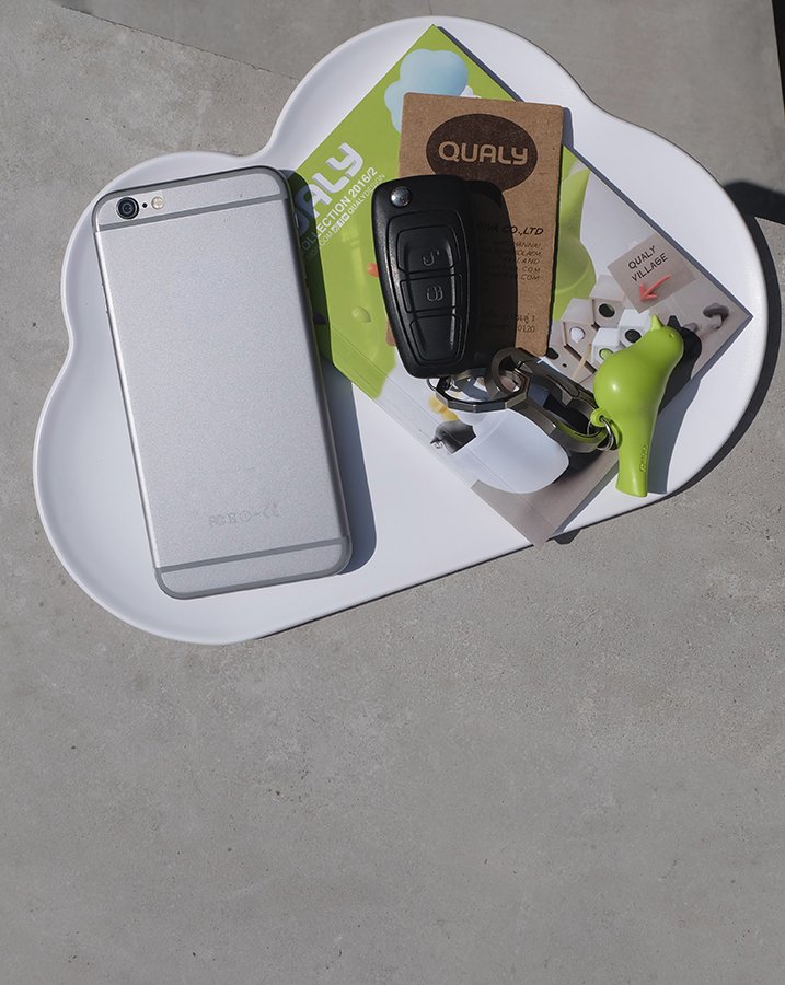 Органайзер белый для мелочей Cloud QUALY  00-3872246 Белый  - Вид №2