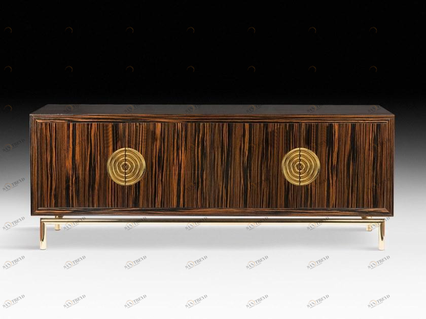 VGnewtrend Комод из черного дерева с распашными дверцами Original sin 7511968.71 