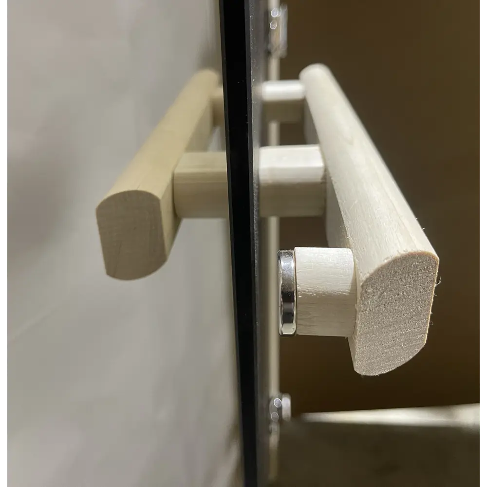 Дверь для сауны стеклянная матовая Стандарт 69x189 см двусторонняя Santreyd STLM-2152724 - Вид №4