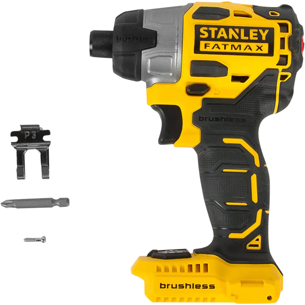 Дрель-шуруповерт бесщеточная аккумуляторная ударная Stanley Fatmax FMC647B-XJ, 18 В, без АКБ 82634529 STLM-2015290  - Вид №4