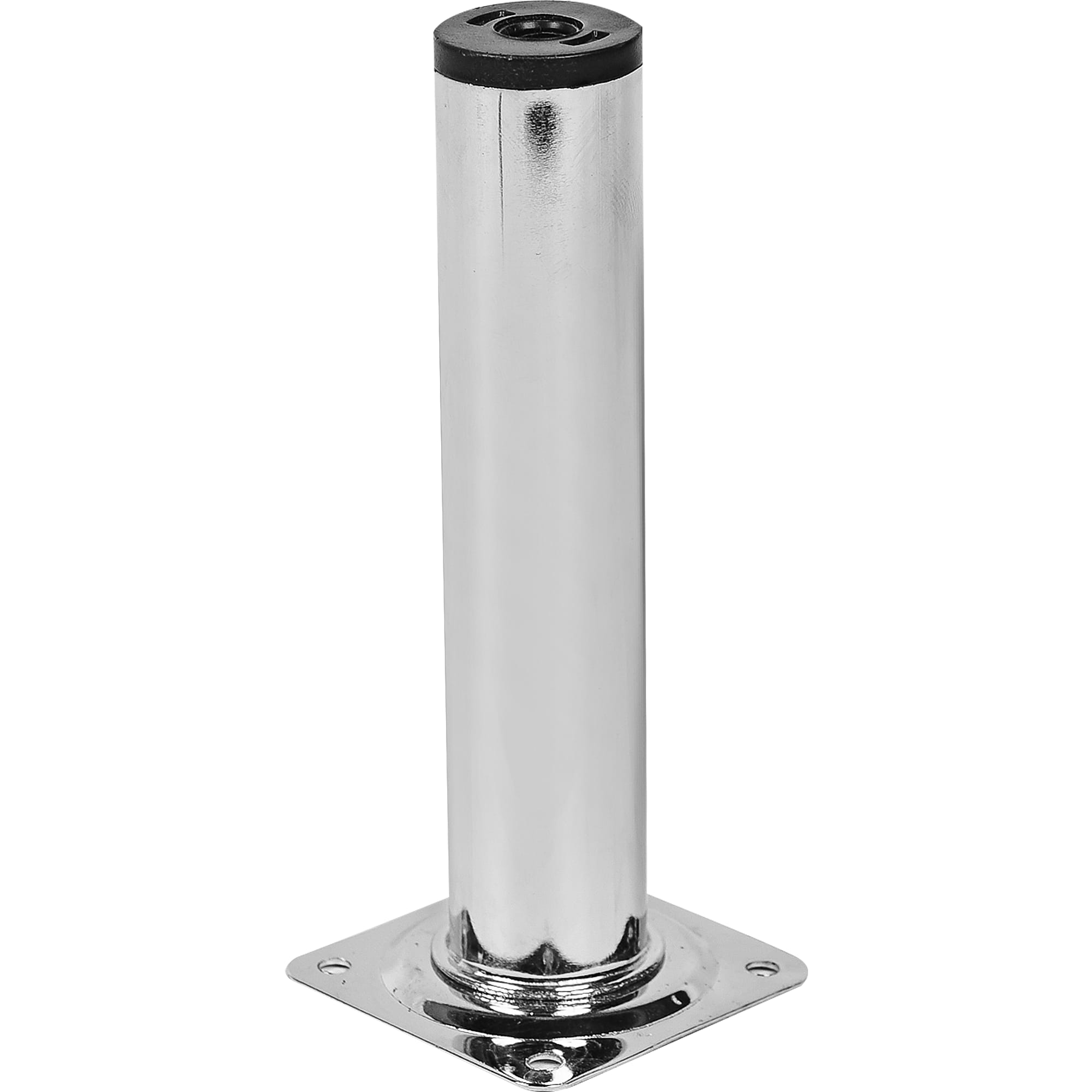 82732486 Ножка круглая 150х30 мм, сталь, цвет хром Santreyd  - Вид №1