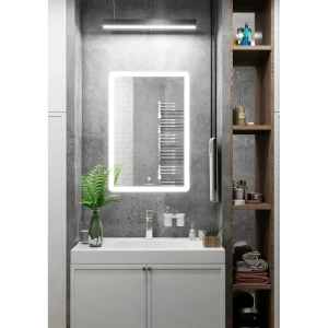 Зеркало для ванной Omega Glass Тип 1 SD33 с подсветкой 60x50 см прямоугольное