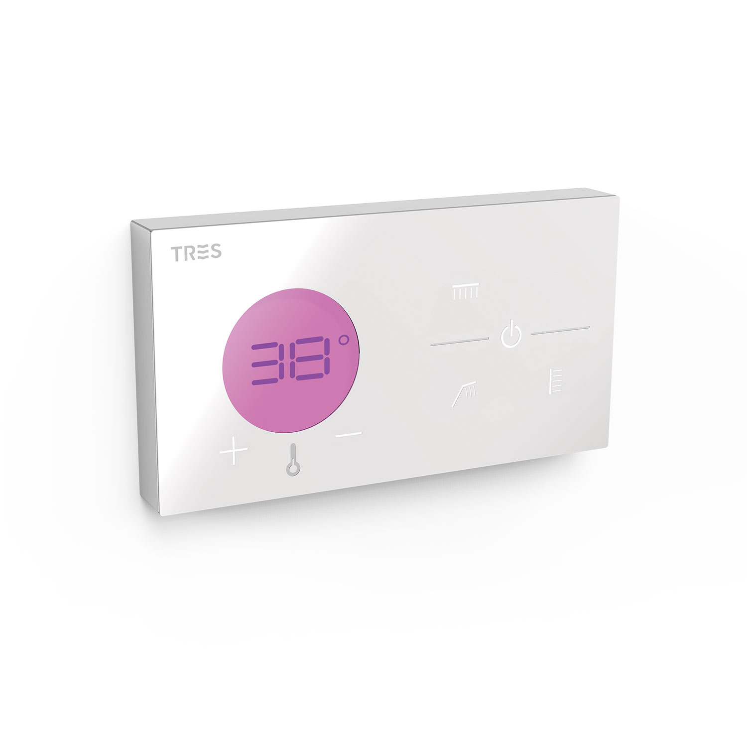 SHOWER TECHNOLOGY Control termostático electrónico empotrado de 3 vías Shower technology-49286398 TRES Electronic