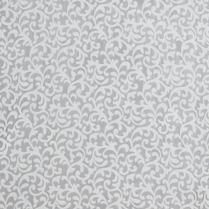 Тюль на ленте «Узор» 250x260 см вензель цвет белый