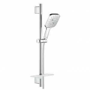 Душевой гарнитур GROHE Rainshower SmartActive 130 Cube, 3 вида струй, хром (26583000)