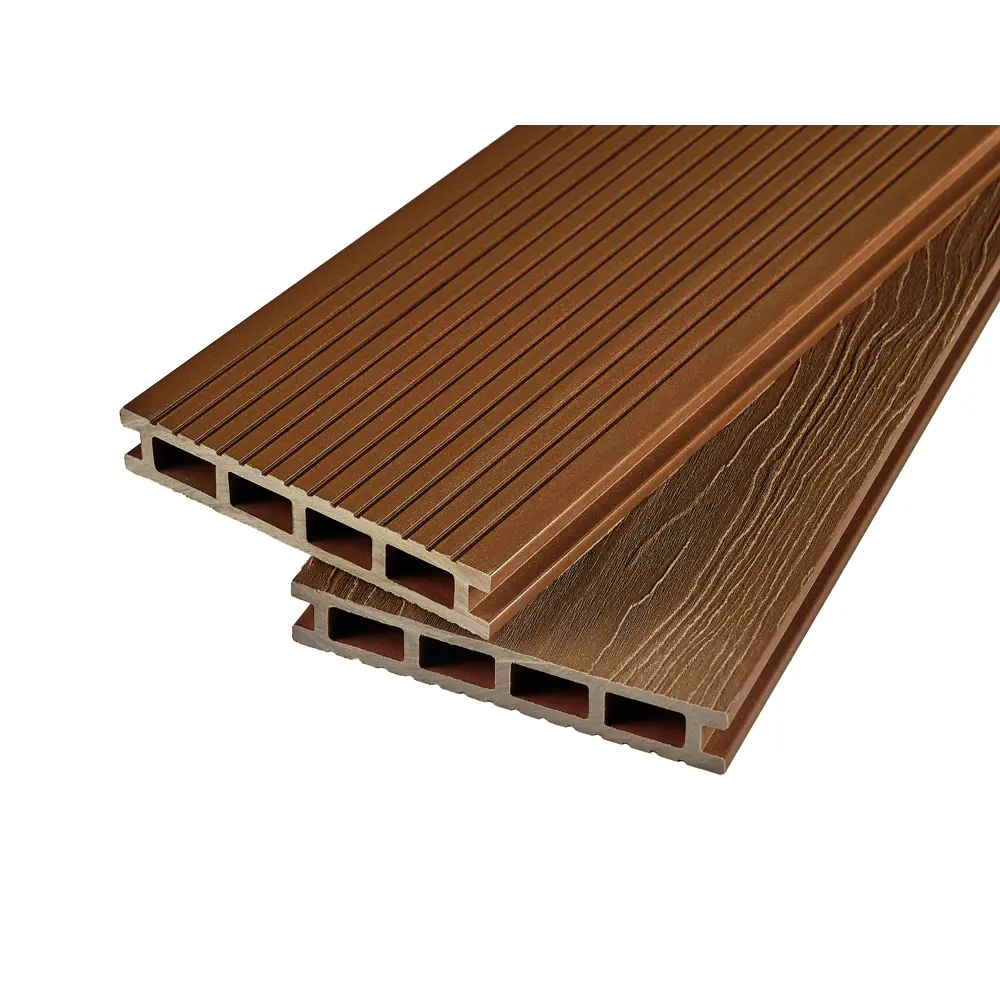 Террасная доска ДПК Groentec цвет Дуб 145x25x3000 мм 0.435 м² 89416731 STLM-2033500  - Вид №1