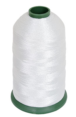 105Л Нитки лавсан 100% полиэфир 3000 м №001 БЕЛЫЙ Santreyd 