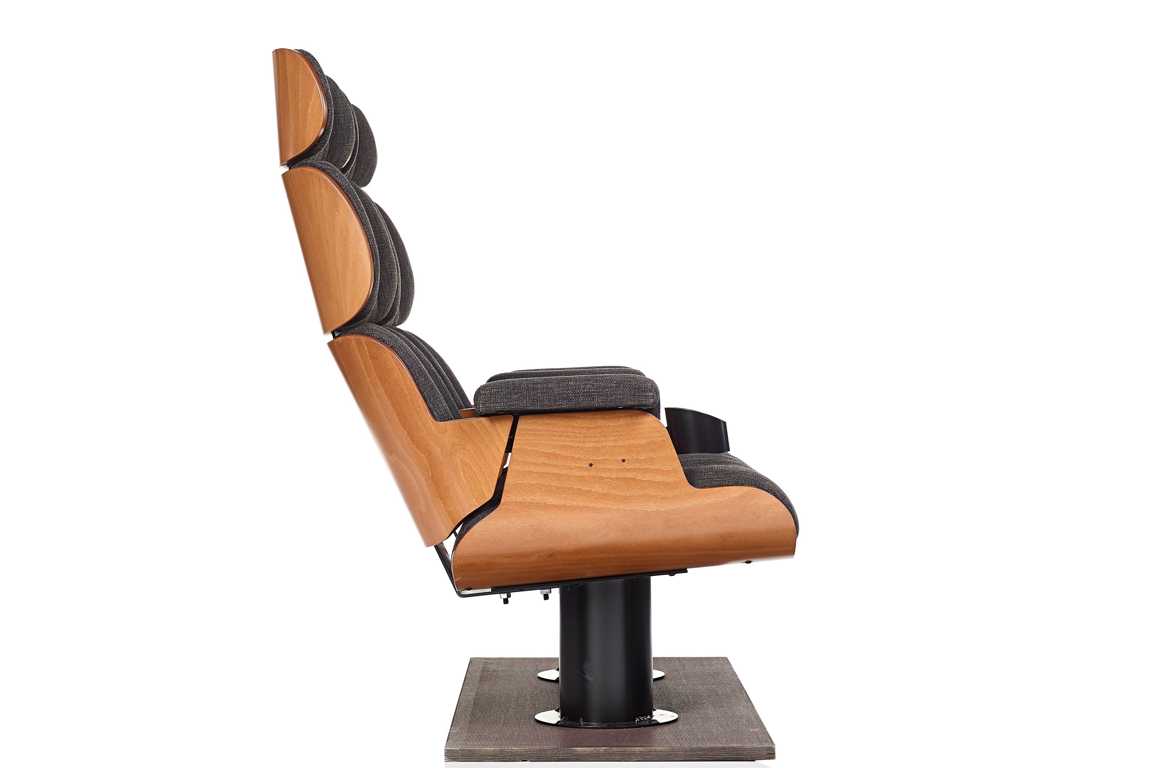 Кресло для кинотеатра из бука и ткани CINEARREDO LUCKY ARCH-00153371 - Вид №3