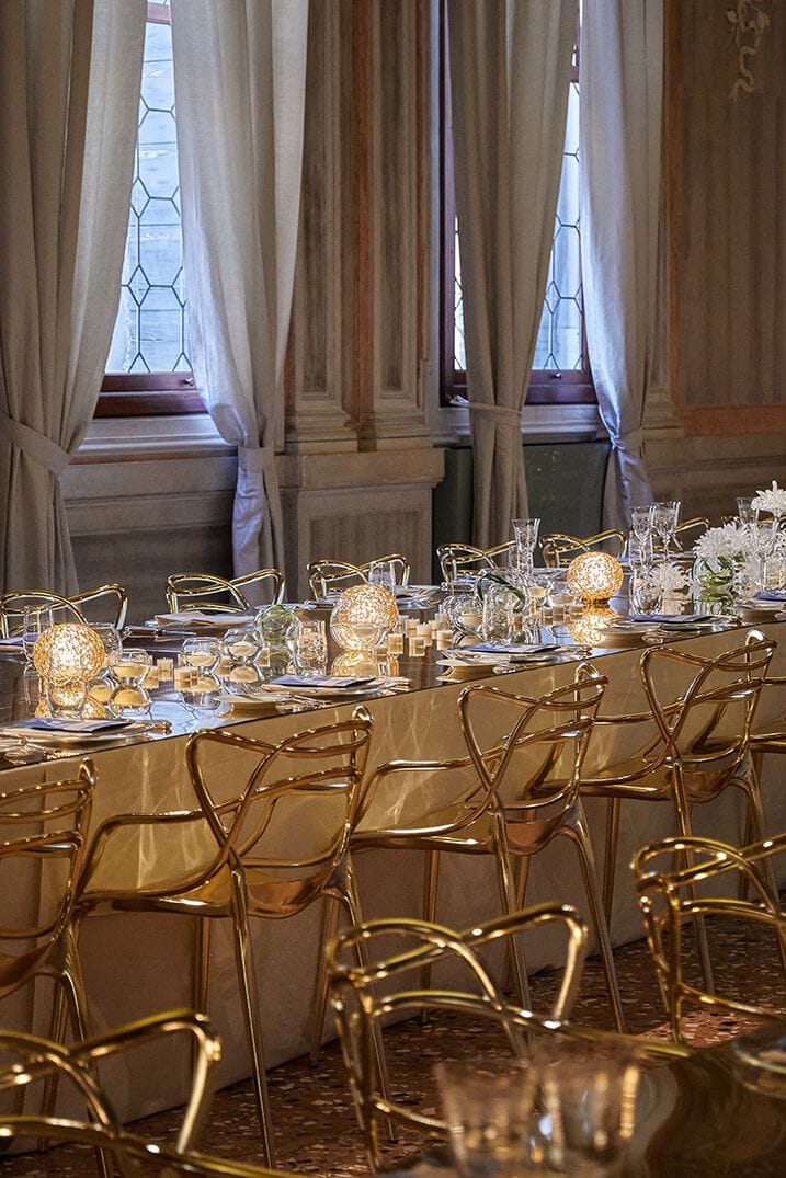 Штабелируемый стул из инженерного пластика с подлокотниками Kartell Masters ARCH-00054309 - Вид №26