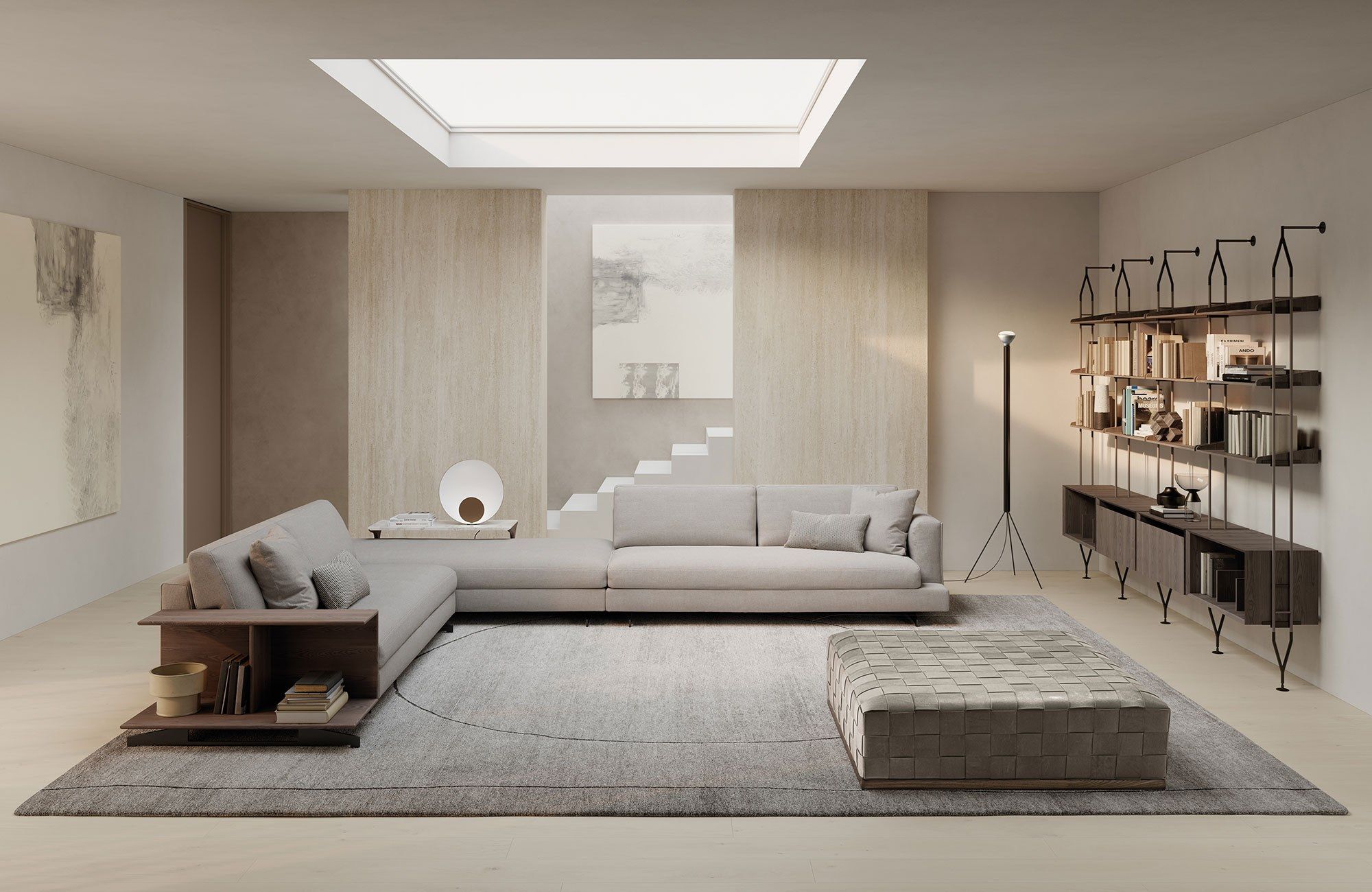 Съемный диван из ткани Frigerio Davis ARCH-00108483 - Вид №7