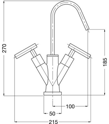 18970 Cмеситель Migliore Naxos - Вид №1