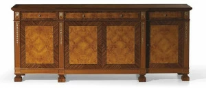 OAK Комод деревянный с распашными дверцами Galleria