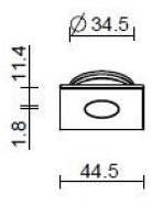 Brillamenti Встраиваемый алюминиевый светодиодный светильник Spot sun-id-1353914 - Вид №14